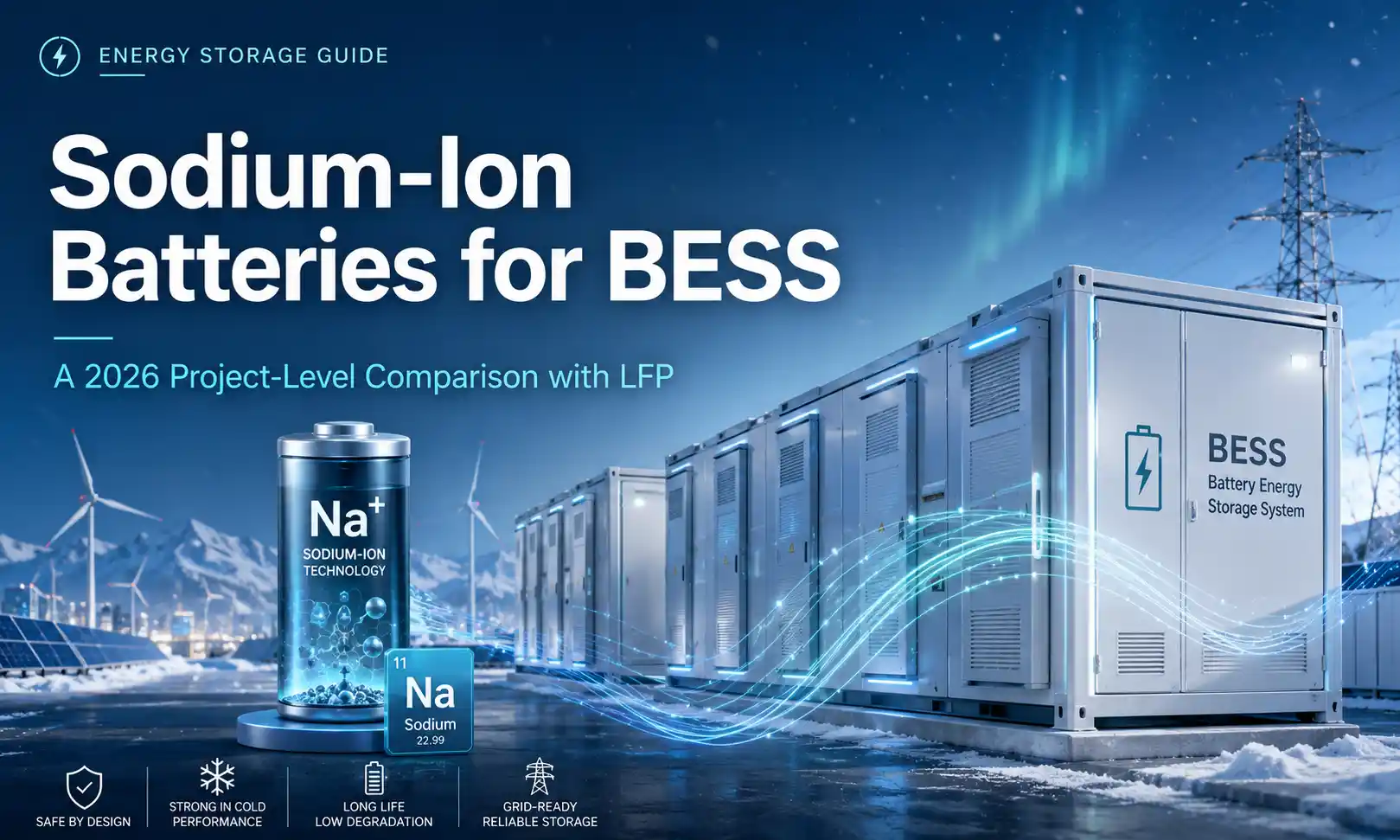 Sodium-Ion Battery Energy Storage ka 2026: Pros, Cons & LFP Comparison